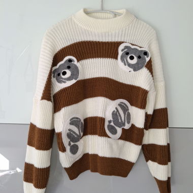 Teddybär-Pullover