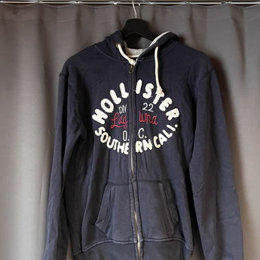 Felpa Hollister con zip