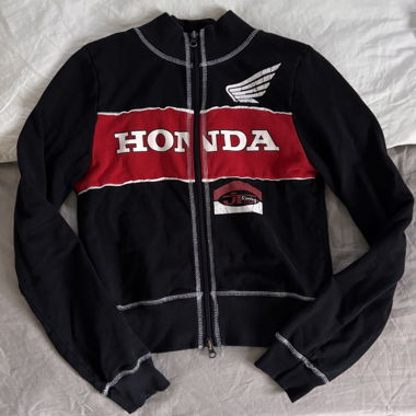 Maglione con zip Honda