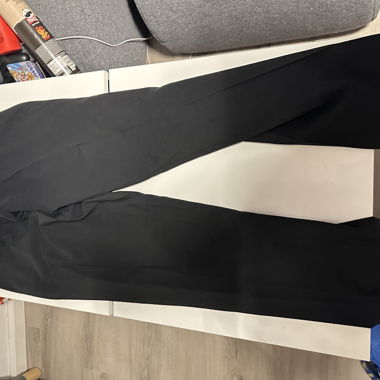 Black suit trousers