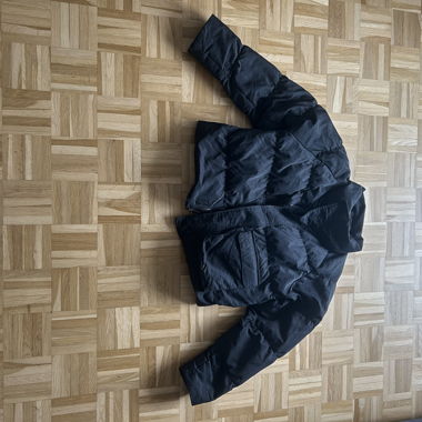 Jordan black puffer winter jacket