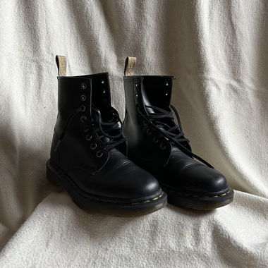 Bottes Dr Martens en cuir vegan
