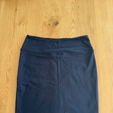 KAFFE jupe bleue 