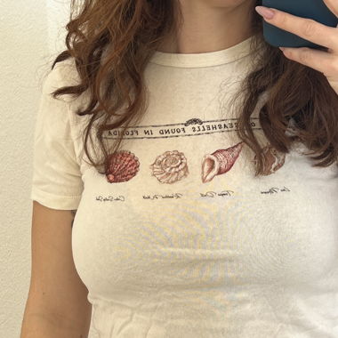 T-Shirt coquillages 