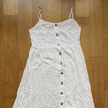 Weisses Sommerkleid