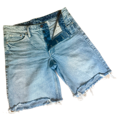 Bermuda in jeans H&M délavé (36)