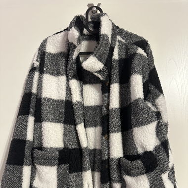 Black white jacket 