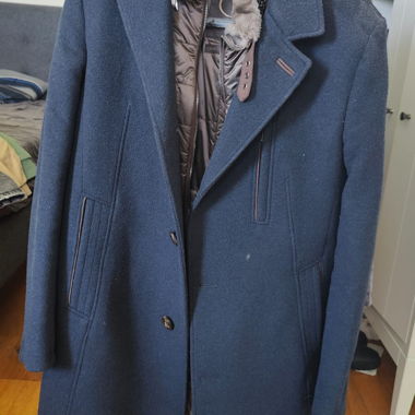 Gimos Wool Coat with Inner Jacket