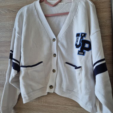 Veste-Cardigan blanche