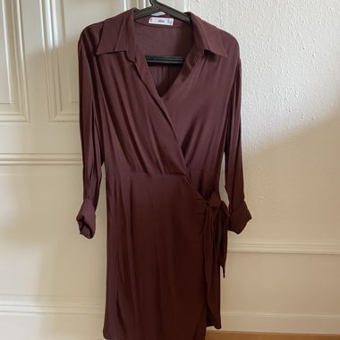 Abito Camicia Fluido Annodato in Vita