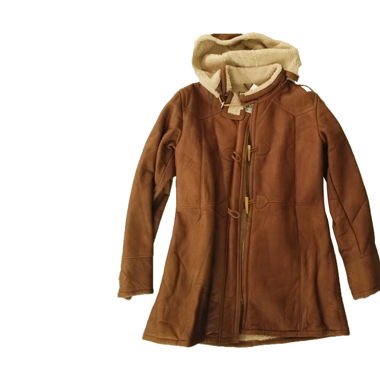 Leather Jacket with Australian Shearling Wool