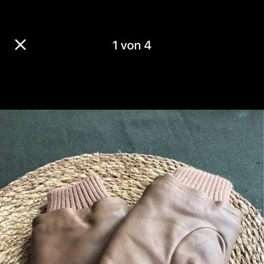 Leder Handschuhe 