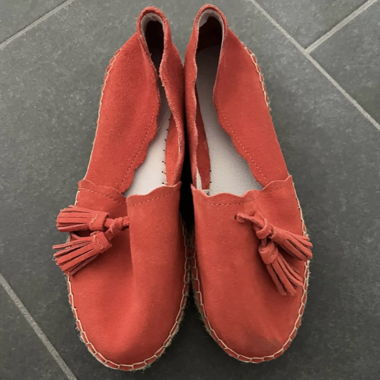 Espadrilles Rot