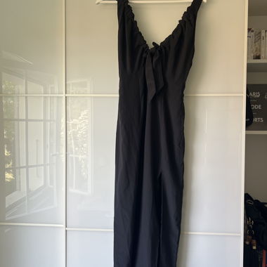 Abercrombie Midi Dress with Leg Slit