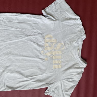 Hellblauesü Damen T-Shirt S