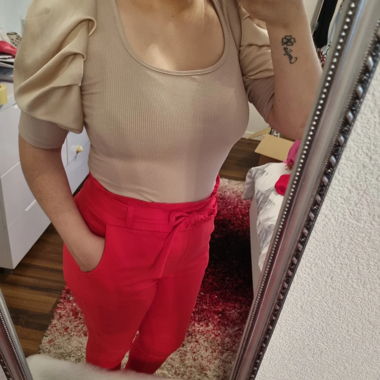 Blazer+Pantalon Rouge 