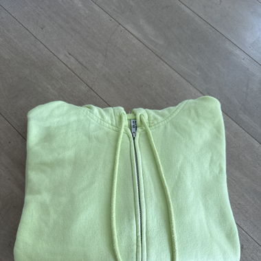 Gelb/Grüne Sweatjacke 