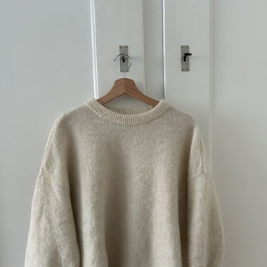 Pulli aus Mohair-Wolle
