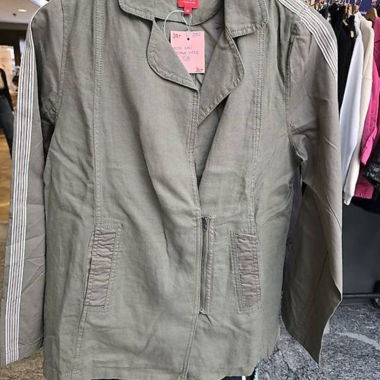 Khaki Jacket Size 36 Captain Tortue