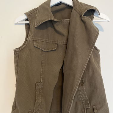 Gilet corto verde militare sean john
