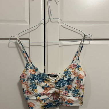 FLOWER PRINT TOP