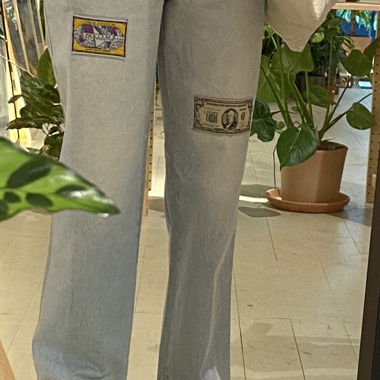 Patchwork-Jeans EU38/40