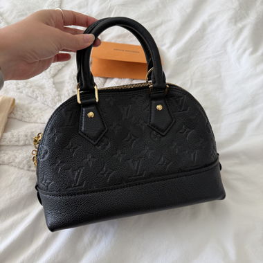Borsa Louis Vuitton Monogram Neo Alma bb Nero