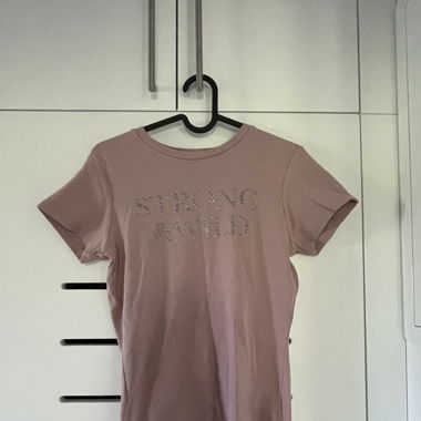 Hellrosa T-Shirt Chicorée Strong & Wild