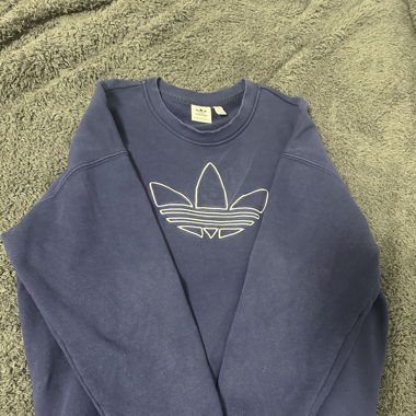  Blue Adidas Vintage Sweater