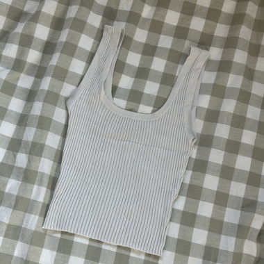 Top bauchfrei weiss