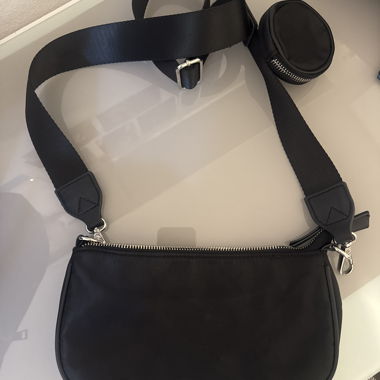 Borsa crossbody nera