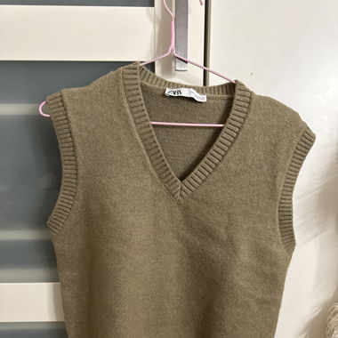 Pull sans manche Zara