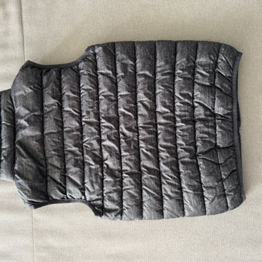 Doudoune sans manches pour enfant noire