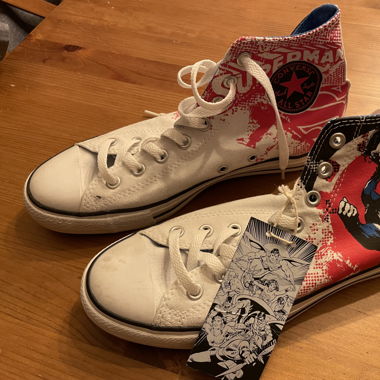 Converse High Tops SUPERMAN, Unisex, Gr. 41.5/8