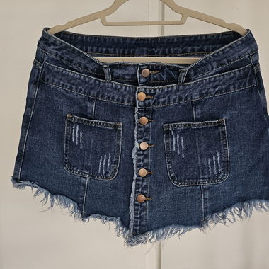 Jupe-pantalon en jean