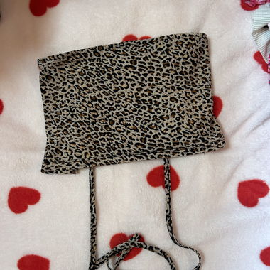 Leopard-Print Trägertop