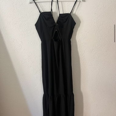 Robe longue noir H&M