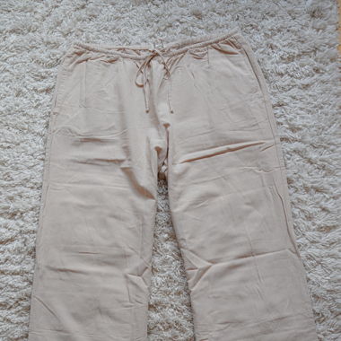 Pantaloni in Misto Lino H&M