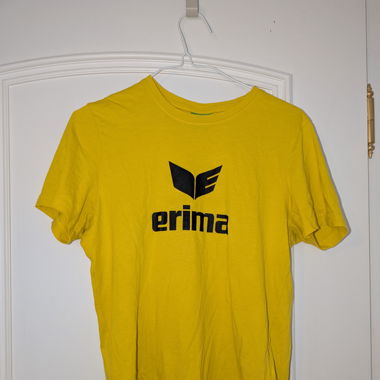 Gelbes erima T-Shirt 