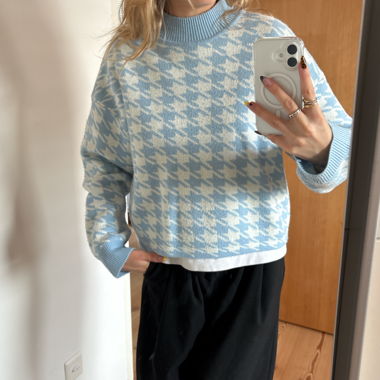 Maglione lavorato a maglia