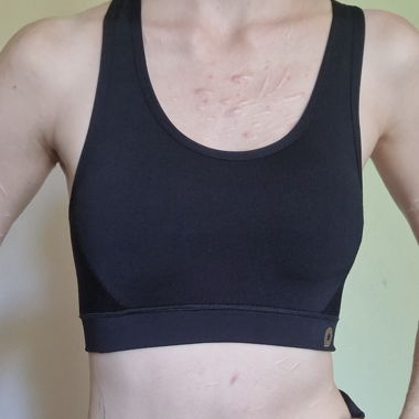 Black Sports Bra