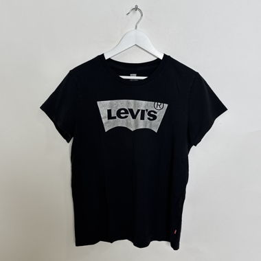 T-shirt Levi's nero con logo