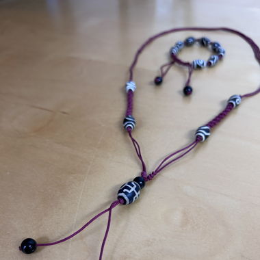 Set Halskette Armband / set collana bracciale
