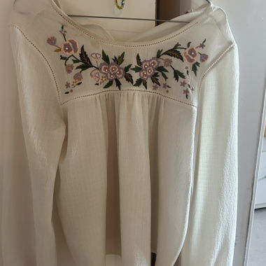 blouse fleurie