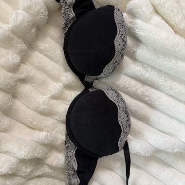 schwarzer lace Bh