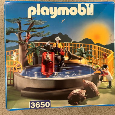 Set Playmobil 3650 Parc zoologique