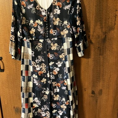 Robe bleue