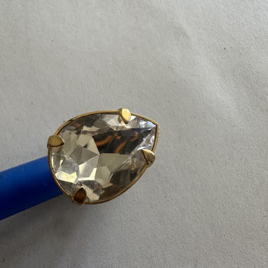 Grains de Verre Radiance gold ring