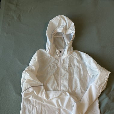 Joggingjacke Salomon weiss