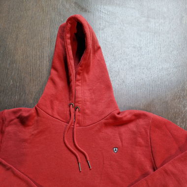 Sweat rouge orangé